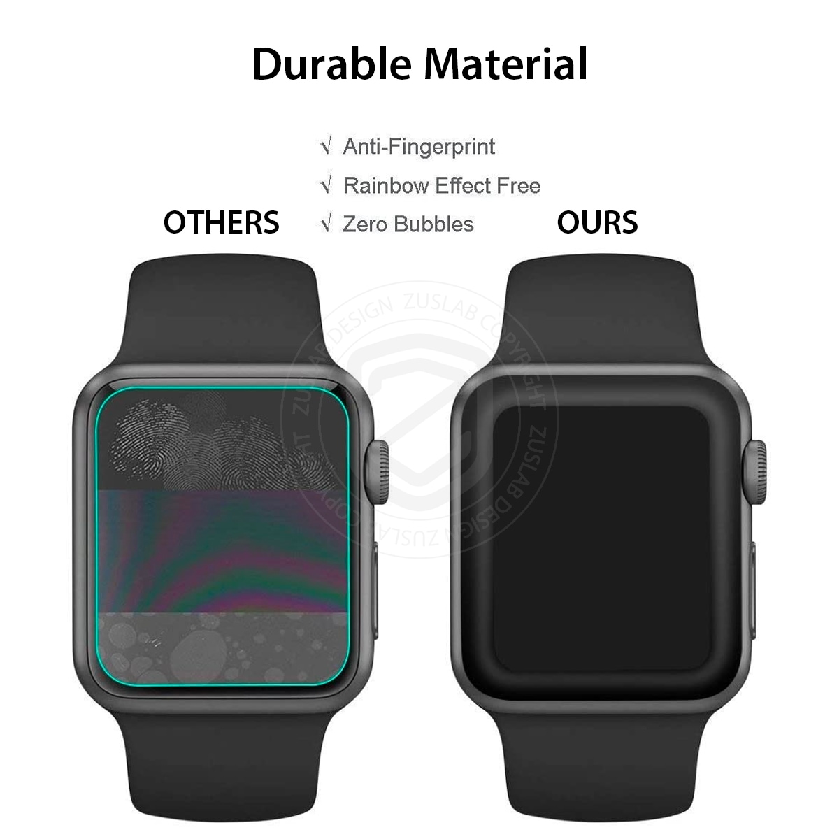 Zuslab apple best sale watch screen protector