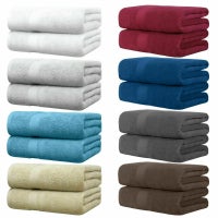 Century 450 GSM Cotton Towel Set of 4 | Super Absorbent, Extra Soft and  Stylish Towels - GREY