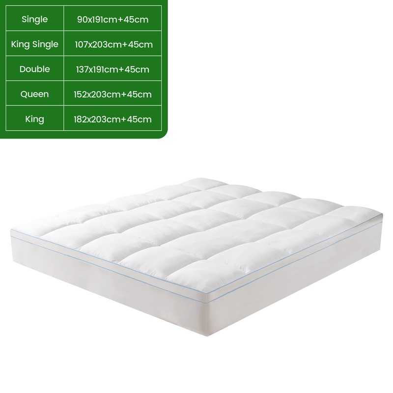 Buy LINENOVA 1000GSM Luxury Bamboo Mattress Topper Home Hotel Quality