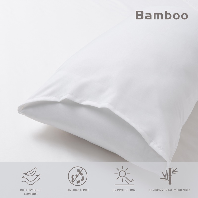 Buy 2000tc Bamboo Blend Sheet Set Flat Fitted Sheet And Pillowcases Set Ultra Soft Comfort Bedding 5629