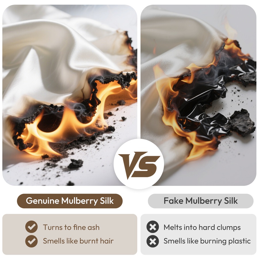 LINENOVA 6A Grade 100% Mulberry Silk Double-sided Silk Pillowcases Luxury 22 Momme - Ash Blue