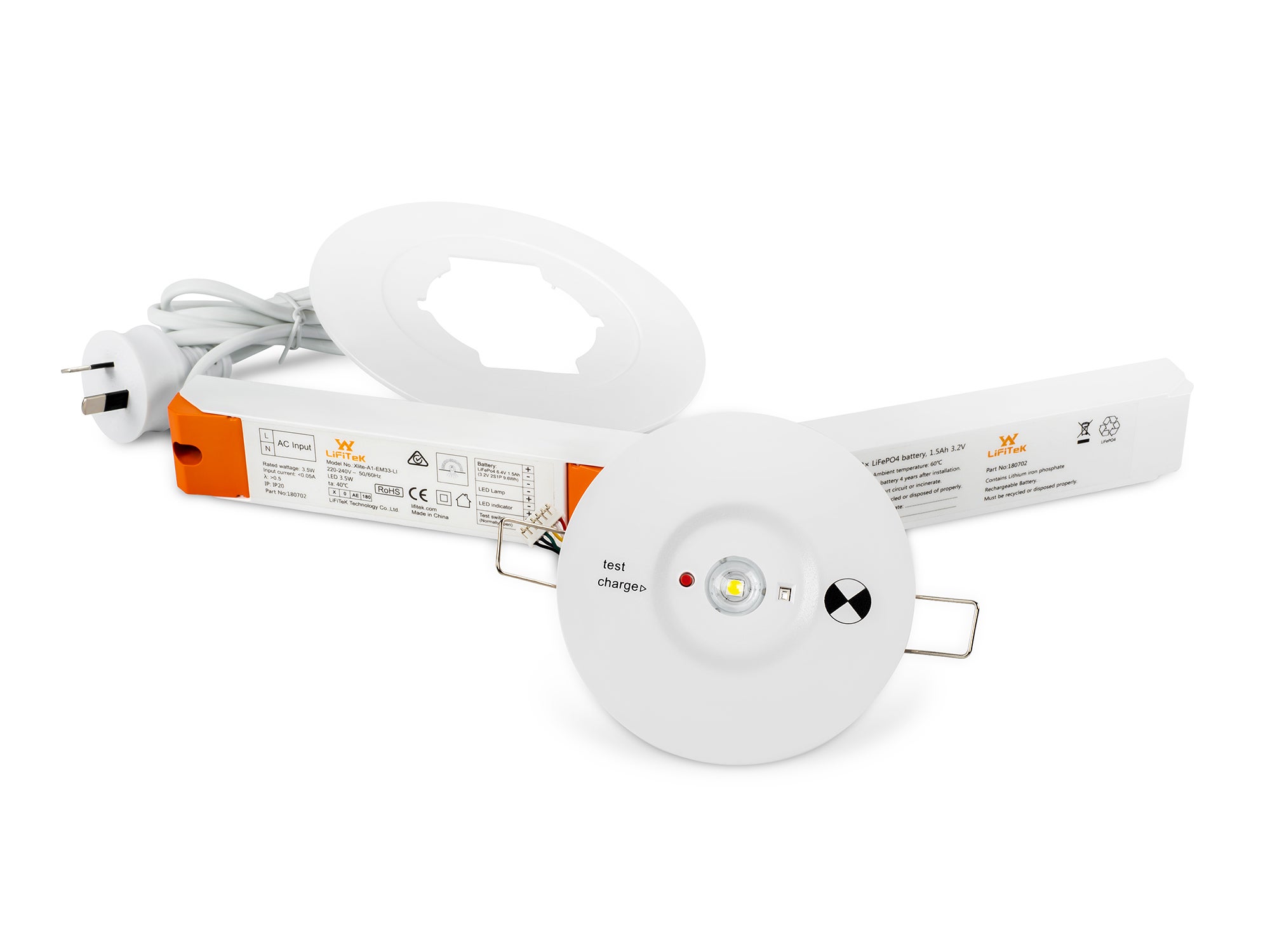 Citilux Recessed Spitfire Emergency Light
