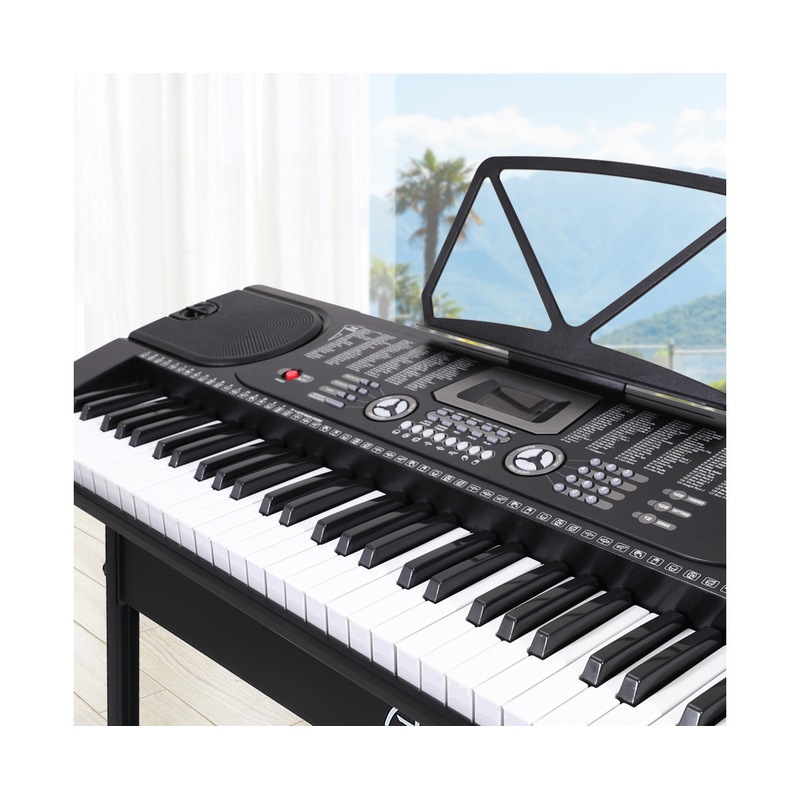 Buy Elite 61 Keys Electronic Piano Keyboard Music LED Electric Holder