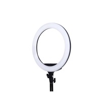 Vokwell 14"5500K Dimmable Diva SMD LED Ring Light Diffuser Stand Make Up Studio Lighting