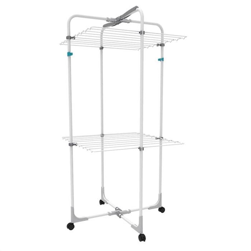 Hills Two 2 Tier Premium Mobile Tower Portable Clothes Airer - MyDeal