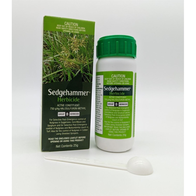 Buy Sedgehammer Herbicide Weed Killer 25g Nutgrass + Mullumbimby Couch MyDeal