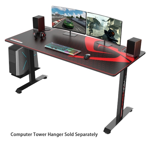 Eureka Ergonomic I44 Gaming Desk Black 115cmw Mydeal