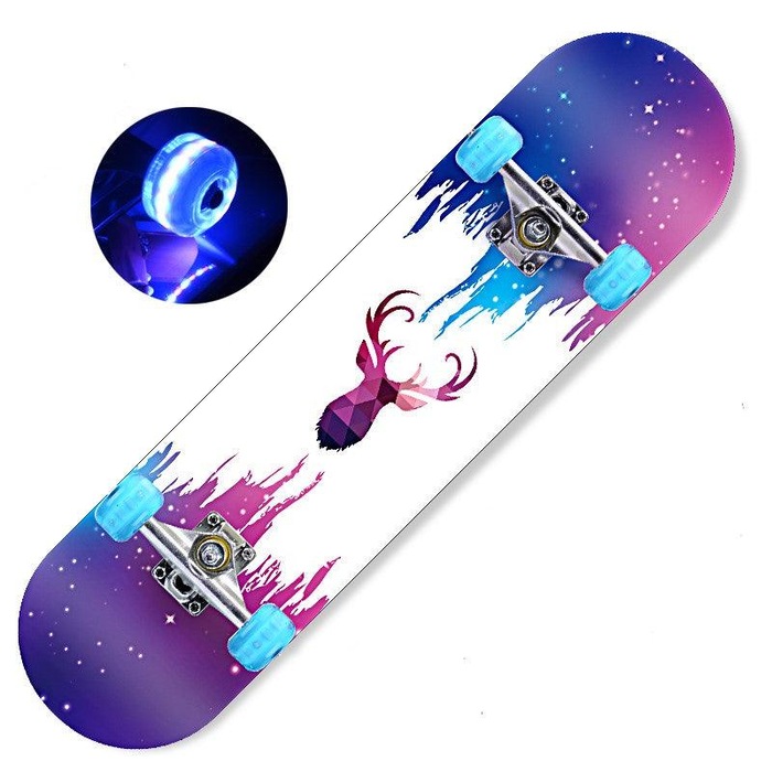 3 little Man 46'' 118cm New Sealed Dancing Board Longboard Skateboard