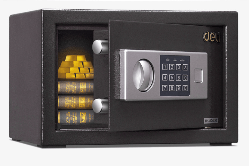 Safes 4mm 8L Door Thick Digital Security Box - Electronic Safe Box Password Home Office