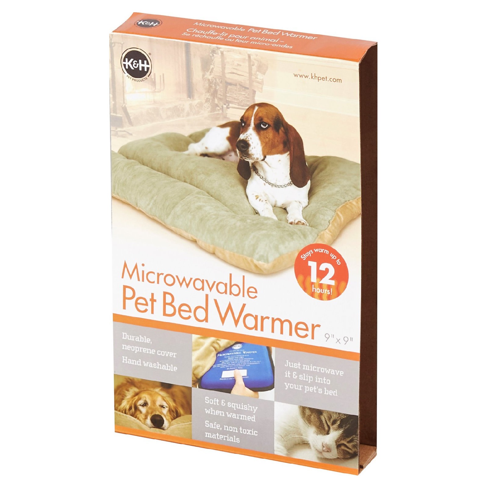 K and h heated best sale dog bed