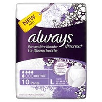 Always Discreet - Pants Large (95-125cm) 10 Pack