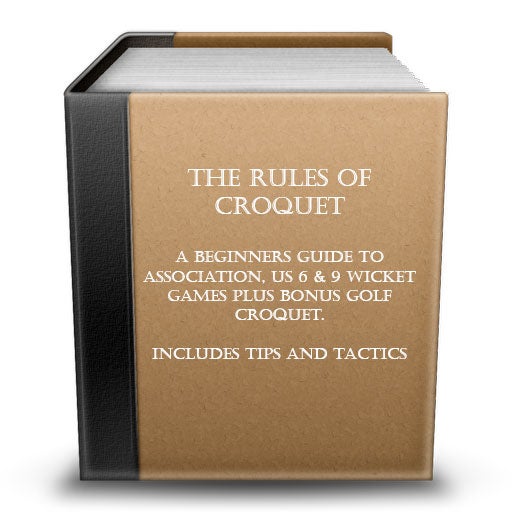Croquet Rule Book by Wood Mallets