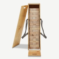 Giant Tumble Tower - Pine in Wooden Case