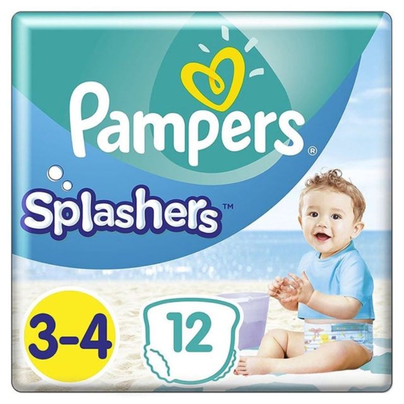 Buy Pampers Splashers Swim Pants 3-4 (6-11kg) - MyDeal