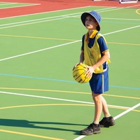 Rubberised School Basketball Size 3