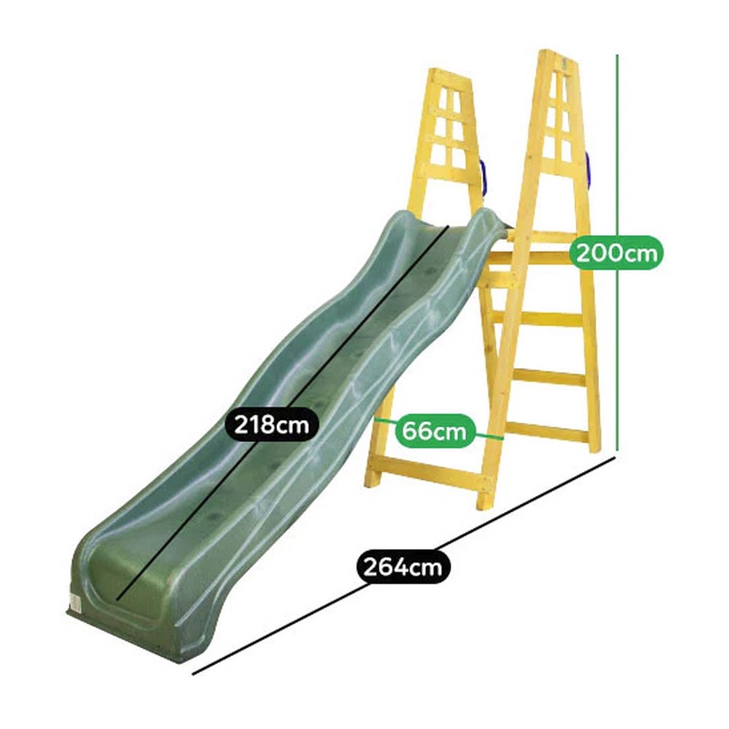 Buy Sunshine Climb and Slide Playset ( 2.2m Long Slippery Dip ) MyDeal