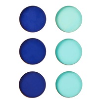 Wooden Giant 4 Spare Counter Pack (3 Navy + 3 Sky Blue).