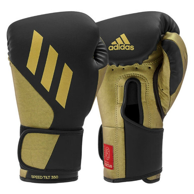 Buy adidas Tilt 350 Pro Boxing Training Gloves 16oz In Black/Metallic