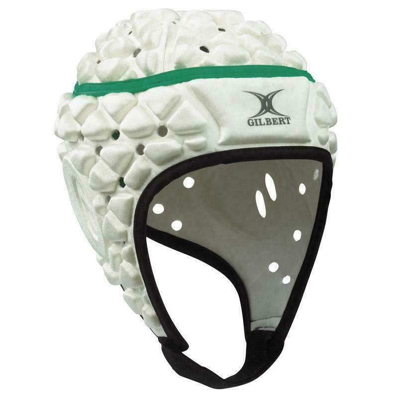 Buy Gilbert Xact Rugby Union Headgear in White MyDeal