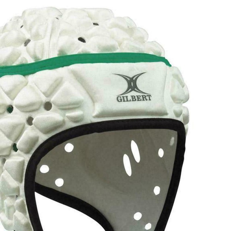 Buy Gilbert Xact Rugby Union Headgear in White MyDeal