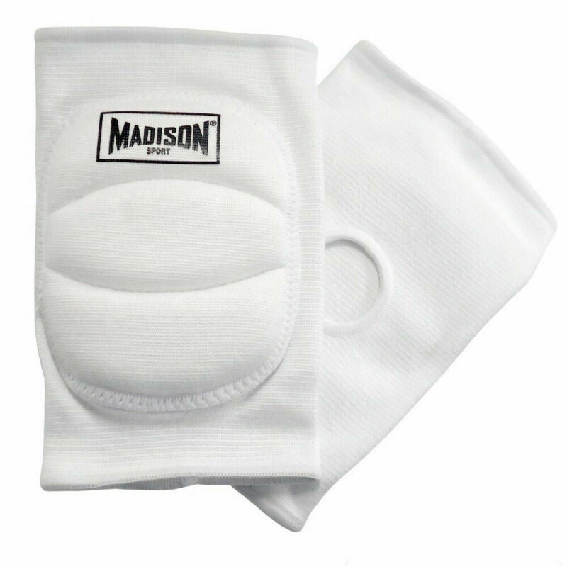 Madison Volleyball Knee Pads In White Or Black- Sports Therapy