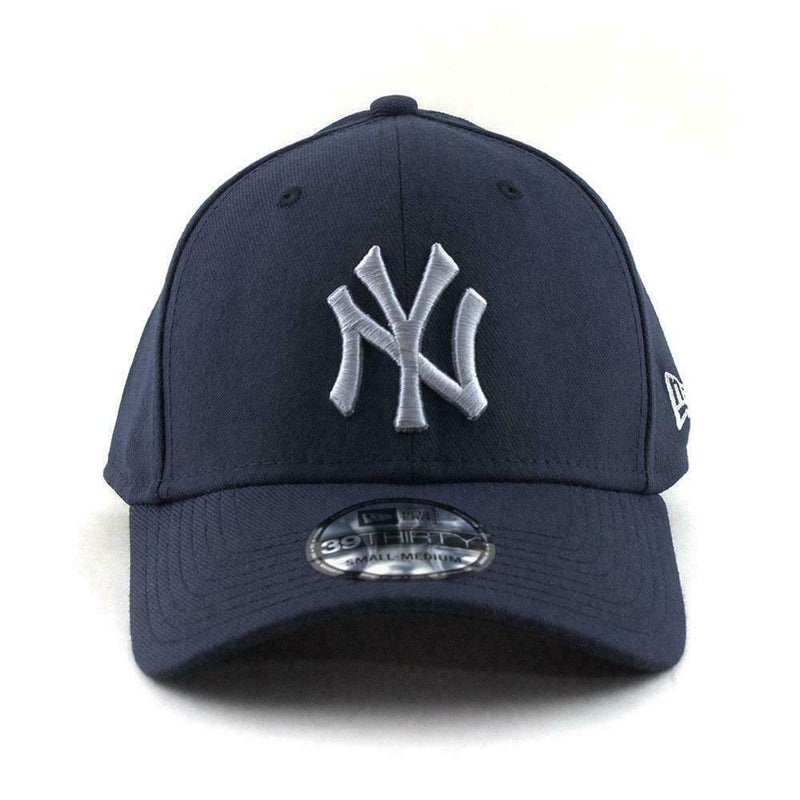 Buy New York Yankees New Era Cap MLB 39Thrity Curved Brim Hat In Navy ...