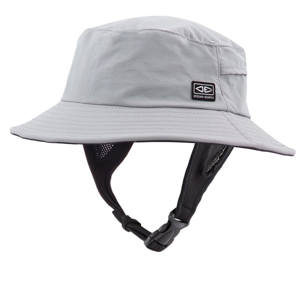 Ocean & Earth Adult Bingin Soft Peak Surf Hat In Grey