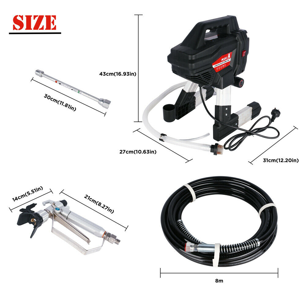 Buy ETOSHA Airless Paint Sprayer Electric Spray Gun Painting