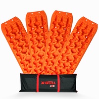 X-BULL Recovery tracks Sand 2 Pairs 4PC10T 4WD Sand / Snow / Mud Off-road Gen 3.0 - Orange