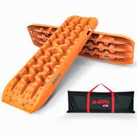X-BULL Recovery tracks Sand 4x4 4WD Snow Mud Car Vehicles ATV 2pcs Gen 3.0 - Orange