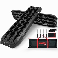 X-BULL Recovery tracks Sand tracks KIT Carry bag mounting pin Sand/Snow/Mud 10T 4WD-black Gen3.0