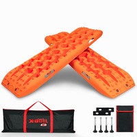 X-BULL Recovery tracks Sand tracks KIT Carry bag mounting pin Sand/Snow/Mud 10T 4WD-Orange Gen3.0