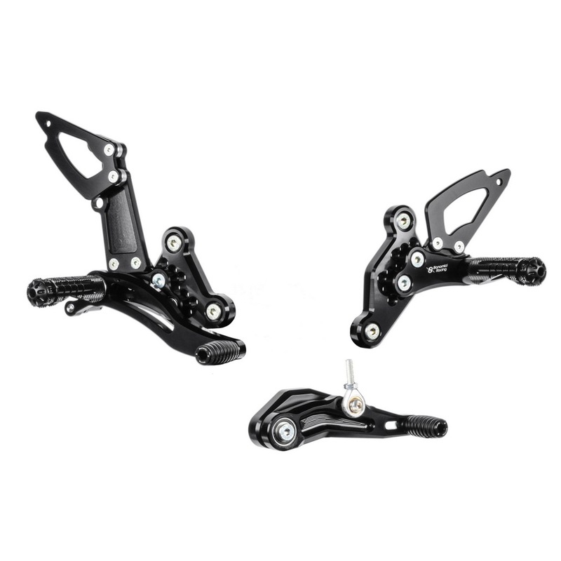 Buy Bonamici Racing Rearsets To Suit Yamaha MT07 / FZ07 2014 2020