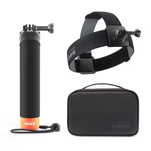 Genuine GoPro Adventure Kit 3.0 - The Handler + HeadStrap with Clip + Compact Case