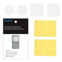 TELESIN Lens and Screen Protectors for DJI Action 2 - HD Film (2-Pack)