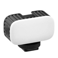 Ulanzi VL30 Mini LED Video Light - with Cold Shoe Mount for Action Cameras/Smartphones/DSLR