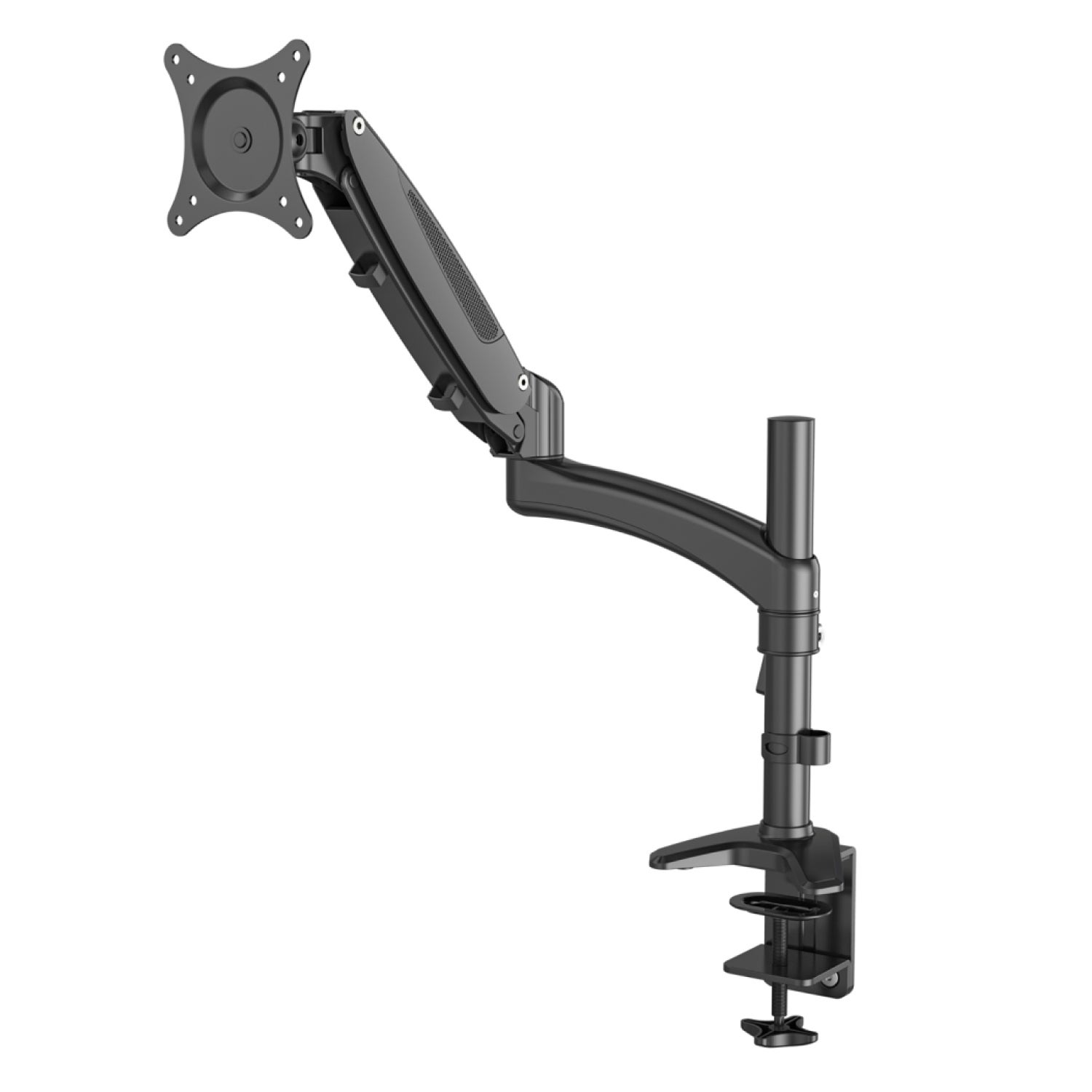 Single Monitor Stand Arm Desk Mount Gas-Spring Screen Holder Bracket LED 32" 8kg