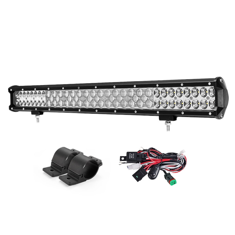 Buy Lightfox Lightfox 26 Inch LED Light Bar with Bullbar Mounting ...