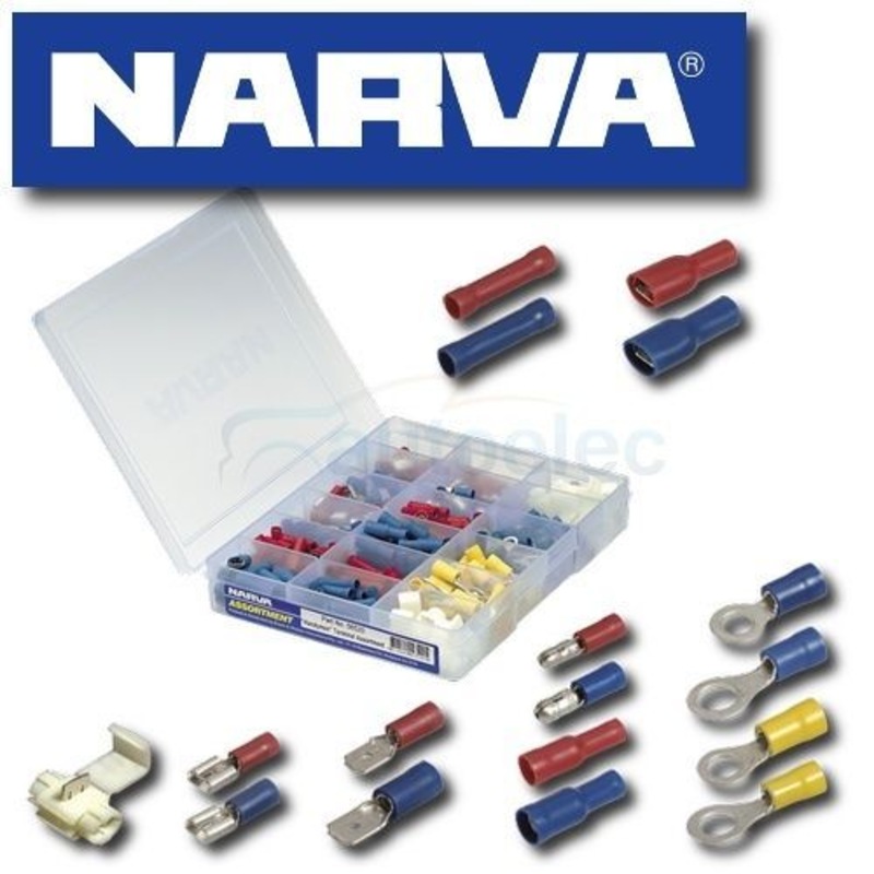 Buy Narva Crimp Terminal Kit Set Wire Crimp Connector Assortment 320