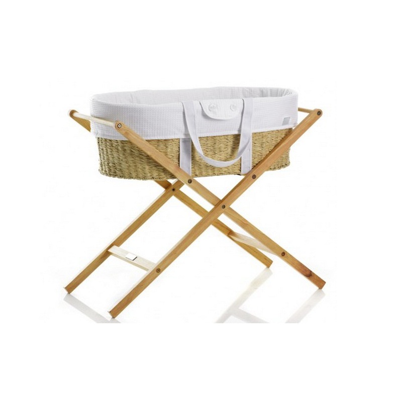 Buy Born with Style Moses Basket with Stand MyDeal