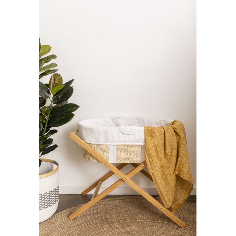 Buy Born with Style Moses Basket with Stand MyDeal