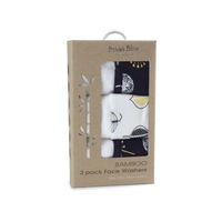 Bubba Blue Face Washers 3pk - Night Sky