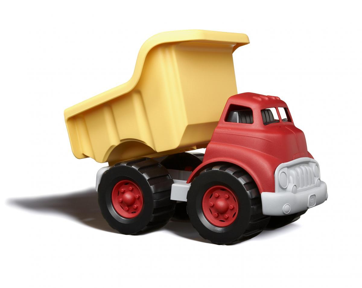 Green Toys Dump Truck Yellow & Red 100% Recycled BPA free