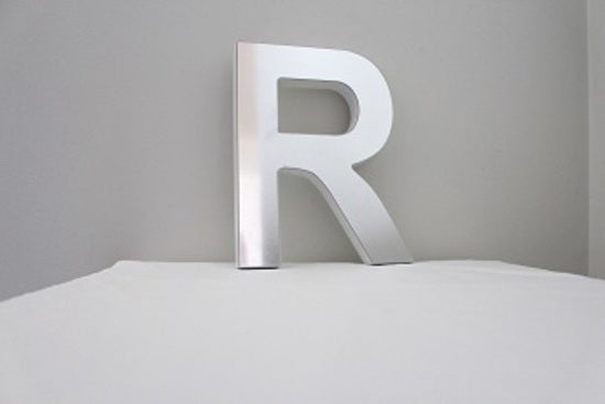 Mirror Alphabet Letter Large Upper Case 20cm "R"