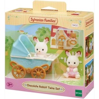 Sylvanian Families Chocolate Rabbit Twins Set V2 SF5432