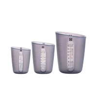 Magical Butter Measuring Cups - 3 Cup Sets - 100% Silicone Cups