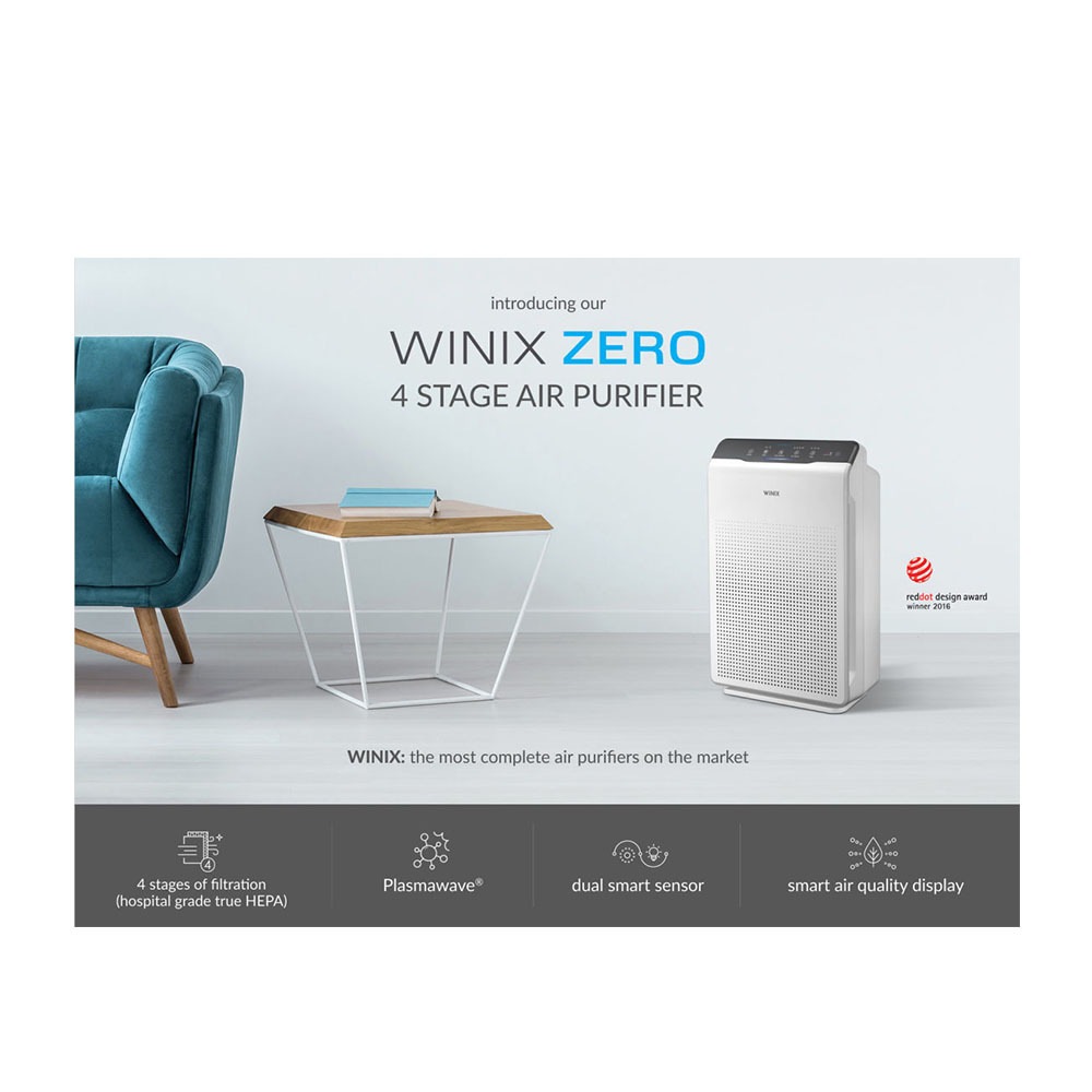 Buy Winix Zero 4 Stage Air Purifier 4 Fan Speeds HEPA