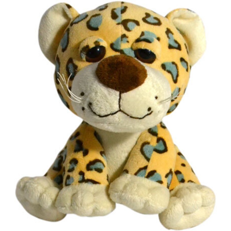 Buy Cheetah Sitting Plush Toy 18cm MyDeal