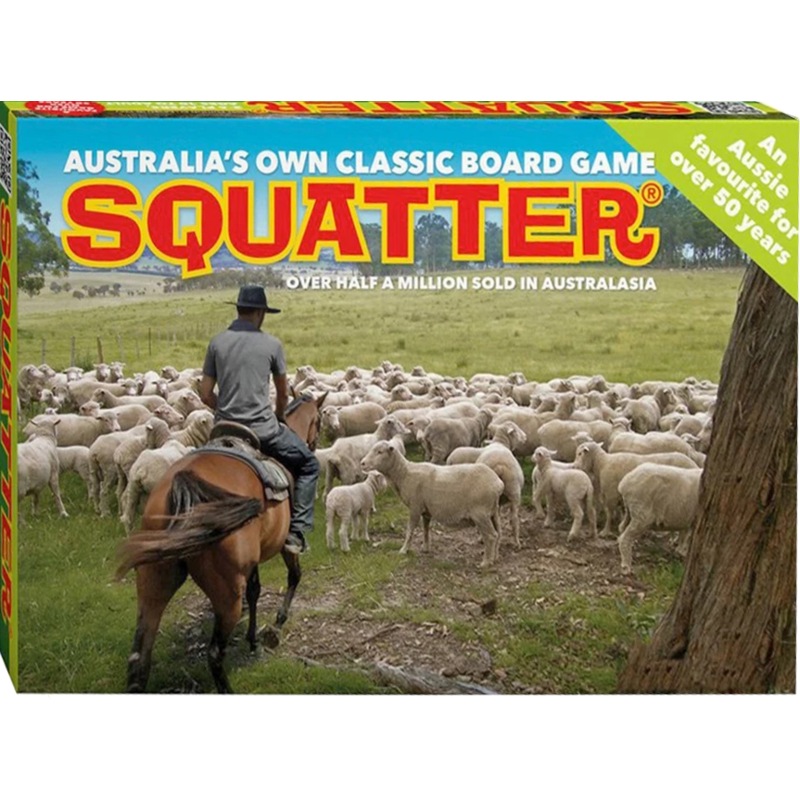 Buy Squatter Classic Australian Board Game MyDeal