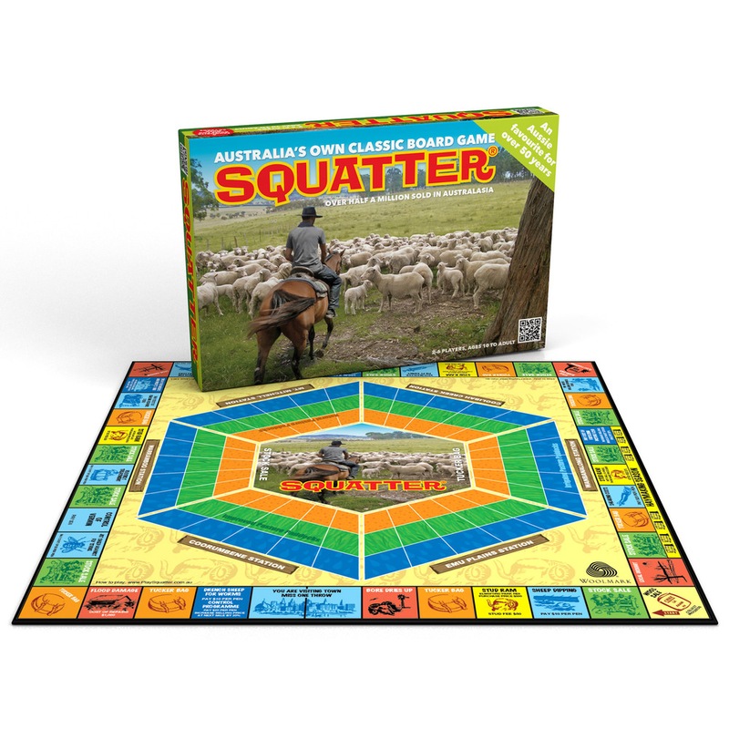 Buy Squatter Classic Australian Board Game MyDeal